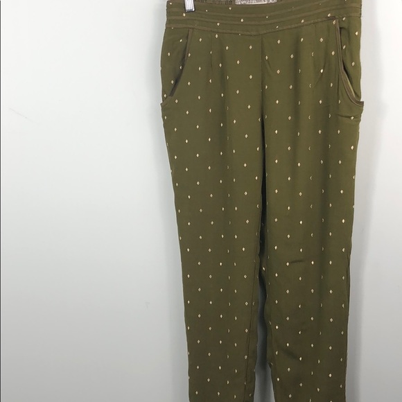 Antropolgie Elevenses Khaki pants size 4 - Picture 2 of 8